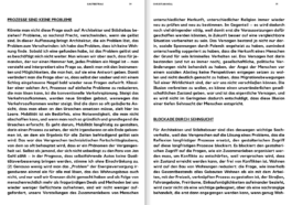 Prozesse sind keine Probleme Blockade durch Sehnsucht