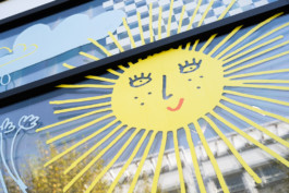 Illustrationen für Levis Storefront von Vivien Staff