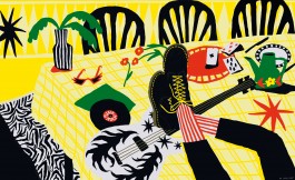 illustratives Artwork für Dr Martens