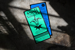 Fyer für Soli Varietee für Palestina Zirkus