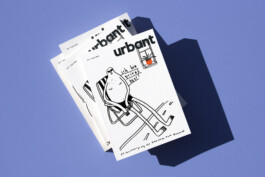 Professionell gestaltete Postkarte für urbant - ich bin privat hier - Positionierung des Einzelnen zum Ganzen